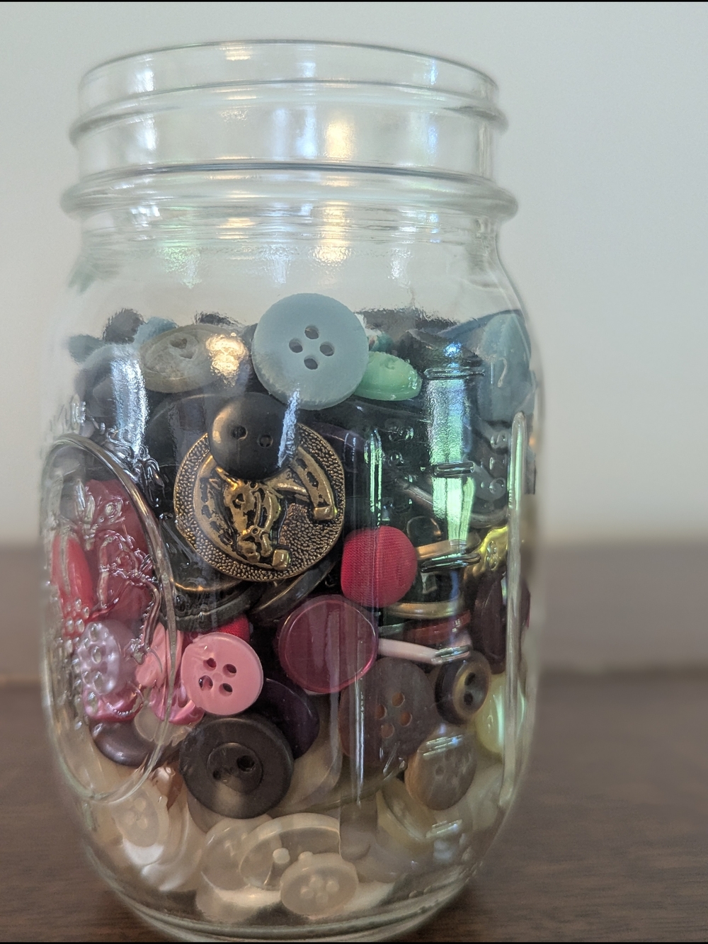Vintage Estate Button Jar Lot - Militaria, Designer Blazers & Workwear Mix